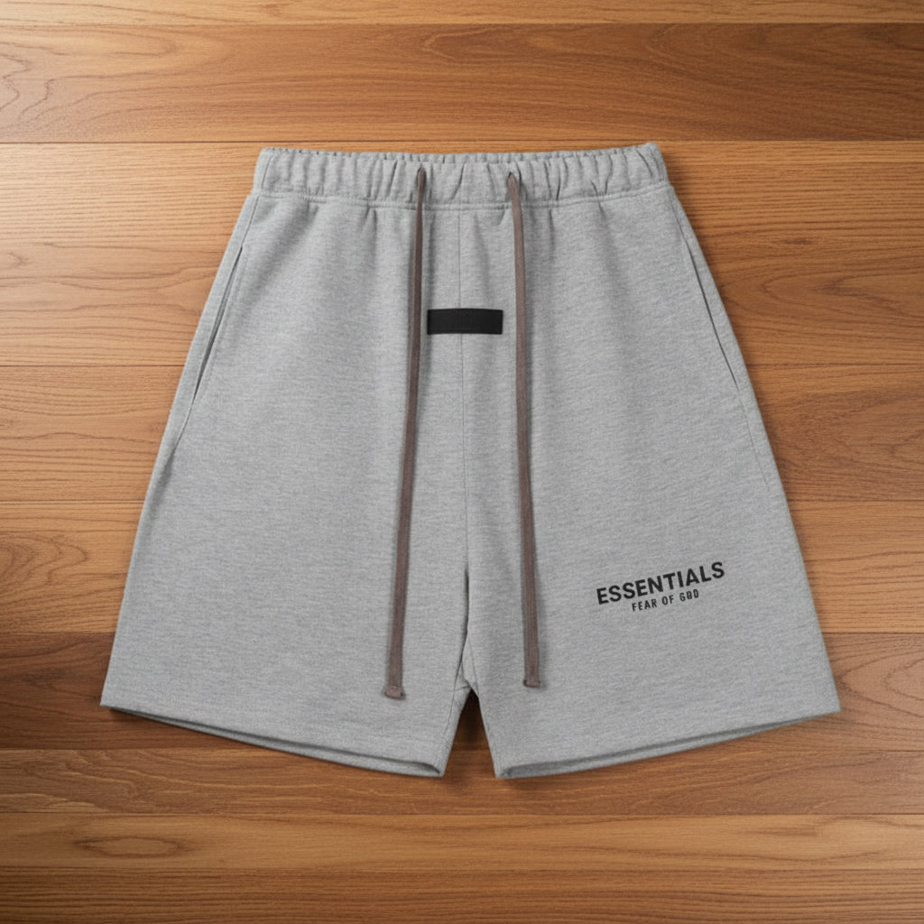Essentials Shorts Dark Oatmeal “Dark Grey” Large