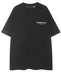 Essentials Shirt Black w/White Lettering Large