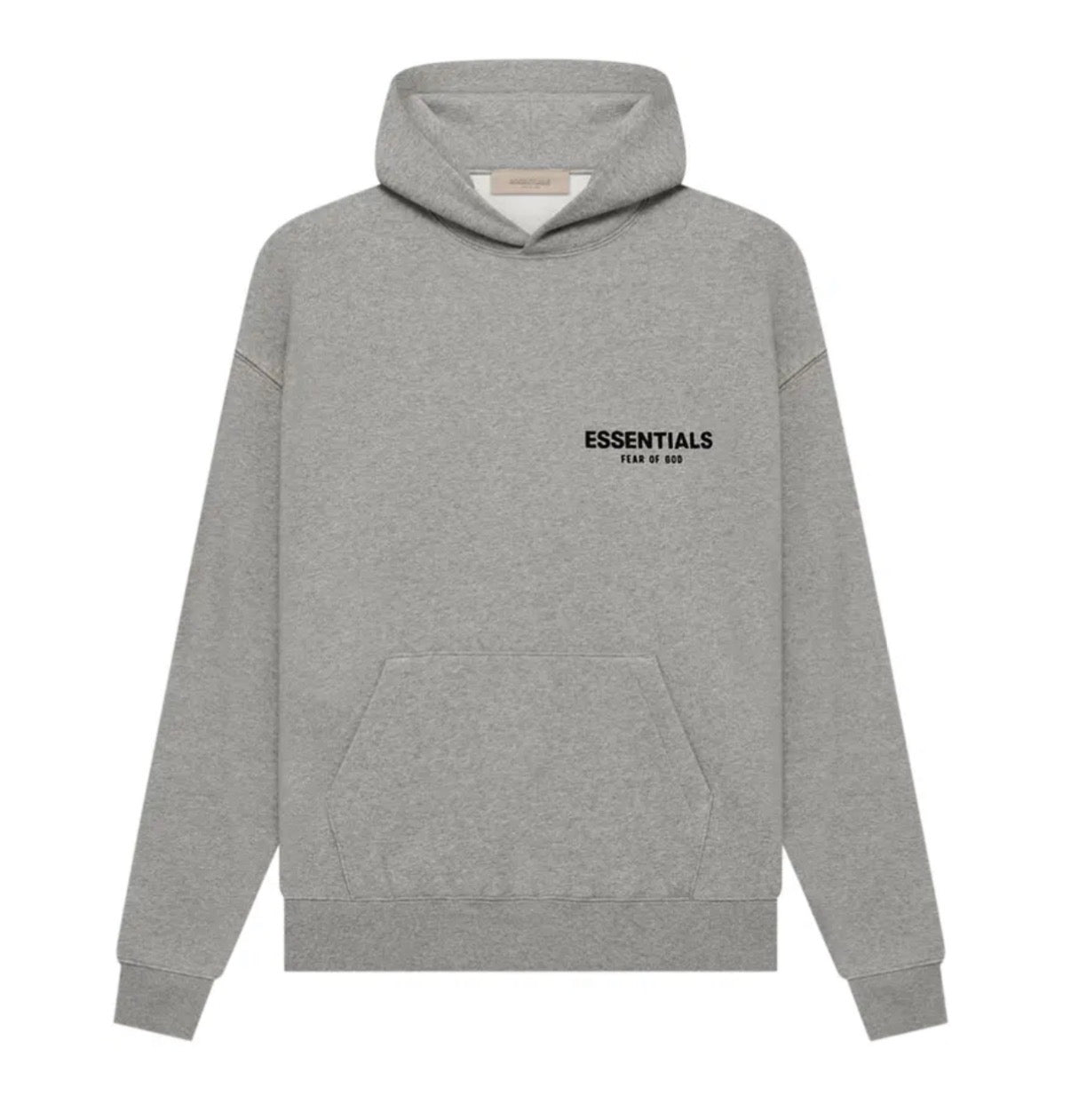 Essentials Hoodie Dark Oatmeal “Dark Grey” Medium